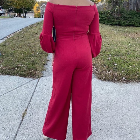 NWT Vince Camuto Off The Shoulder Romper - Picture 3 of 5